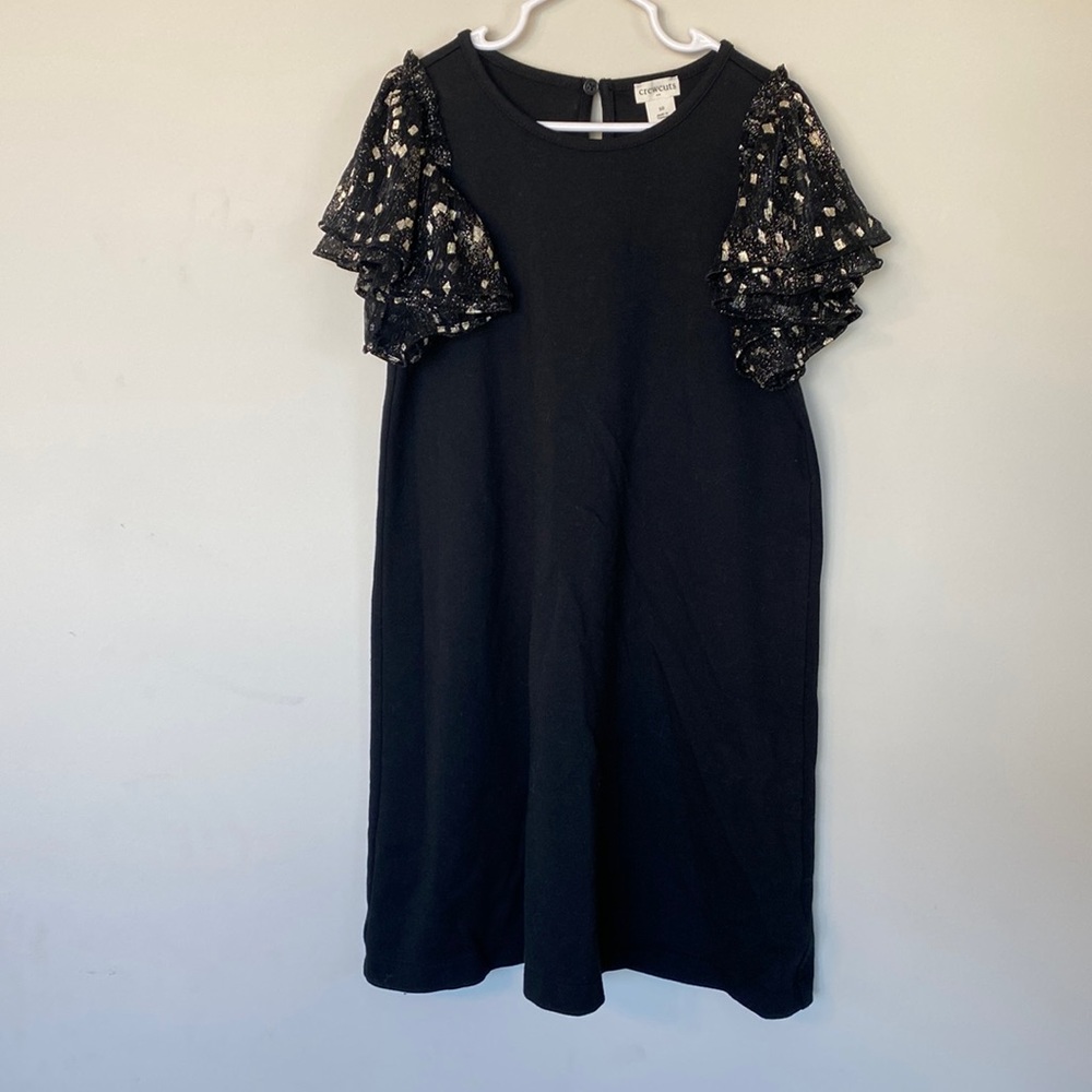 Crewcuts girls flutter sleeve dress size 10